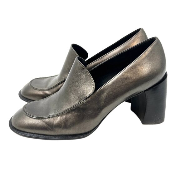 Franco Sarto Shoes - Vintage Franco Sarto Block Heeled Loafers Shoes